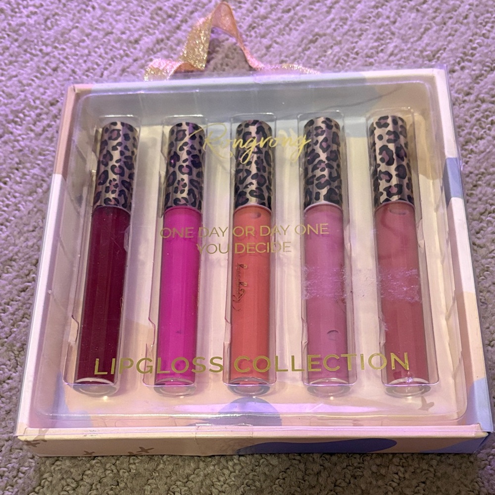 Rongrong DeVoe Leopard Print Lip Gloss Collection